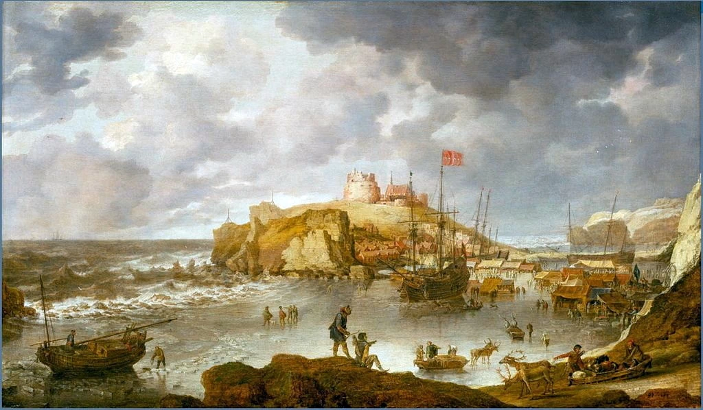 Il porto di Tenerife - Museo del Castello di Friedenstein, Gotha, Germania